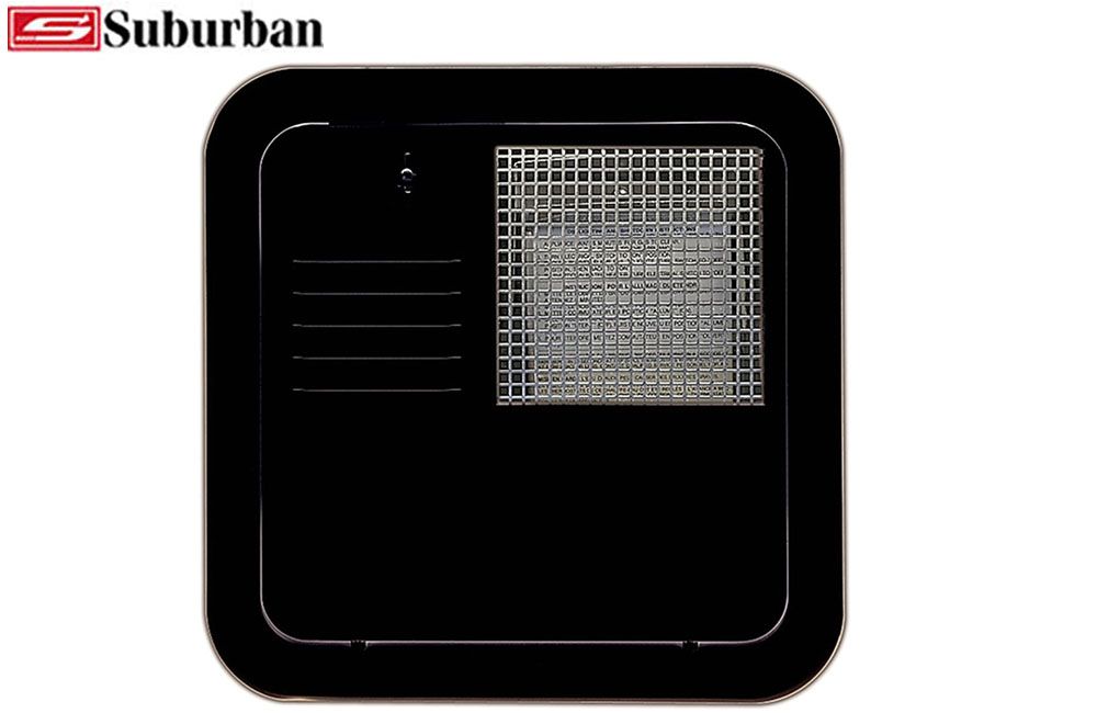 WATER HEATER FLUSH MOUNT ACCESS DOOR, Color: Black (6255AEB)