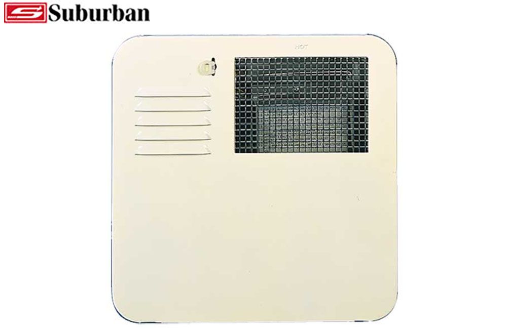 WATER HEATER ACCESS DOOR - RADIUS CORNER, Color: Colonial White (6261ACW)