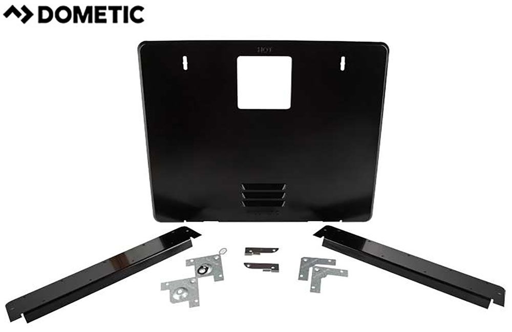 WATER HEATER DOOR CONVERSION KIT, Color: Black (4471011654, was 94951)