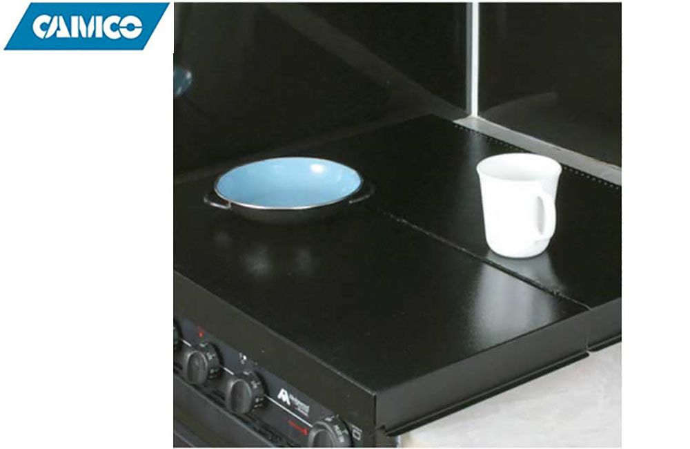 STOVE TOP COVER BLACK UNIVERSAL FIT
