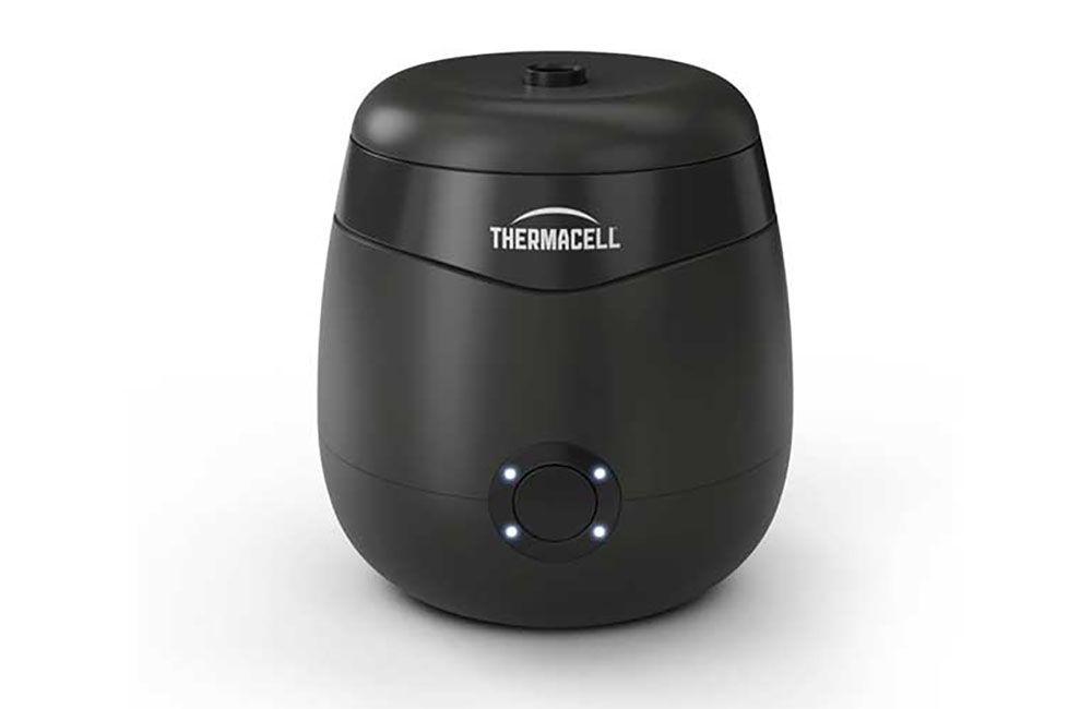 THERMACELL E55 RECHARGEABLE MOSQUITO REPELLER, Color: Charcoal (E55X)