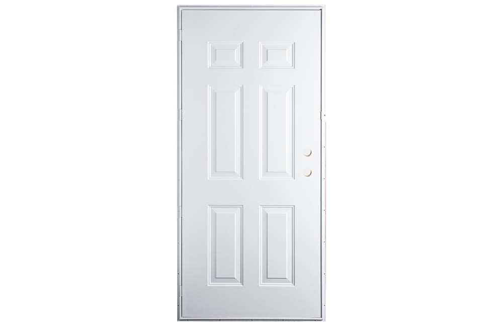 OUTSWING DOOR - 6 PANEL, Window: 30 x 72 (LH) 23072L6