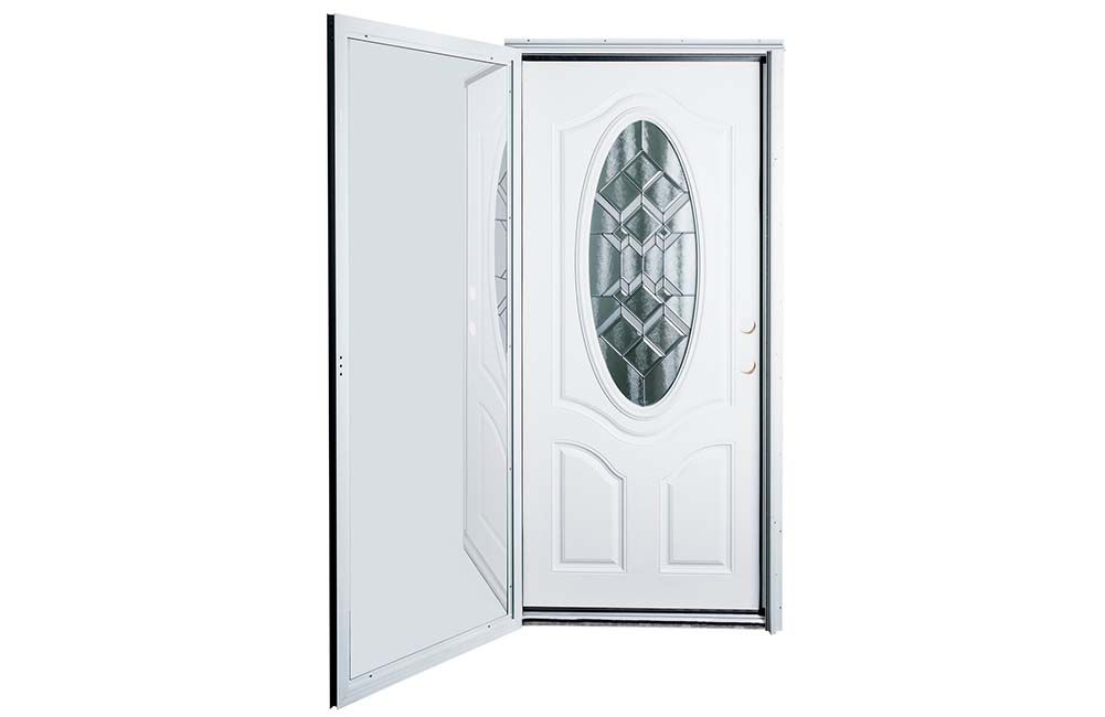 COMBINATION DOOR (6&quot; JAMB) 3/4 OVAL, Size: 32 x 76 (LH) 93276LO-6