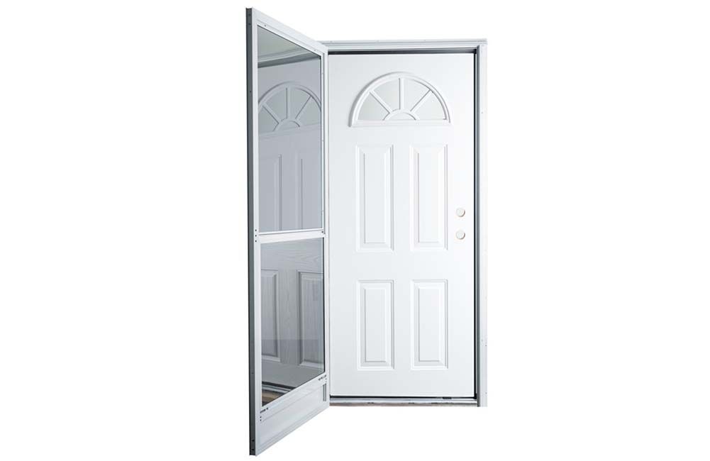 COMBINATION DOOR (6&quot; JAMB) SUNBURST, Size: 32 x 76 (LH) 93276LS-6