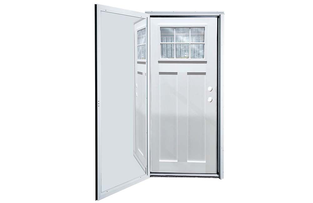 COMBINATION DOOR (4&quot; JAMB) 6-LITE, Size: 32 x 76 (LH) 93276LC-4
