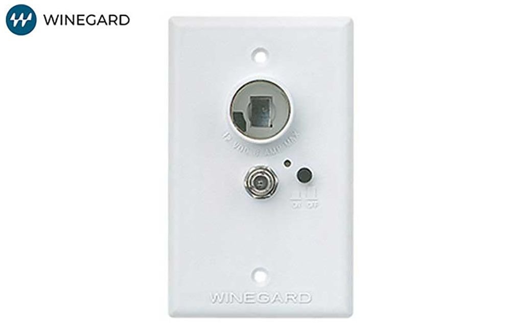 12V ANTENNA POWER SUPPLY WITH SATELLITE PASS-THRU