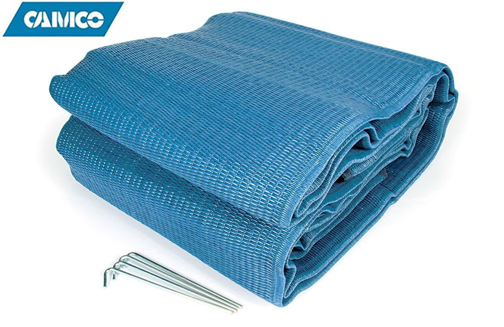 AWNING LEISURE MAT, 9FT X 12FT, BLUE