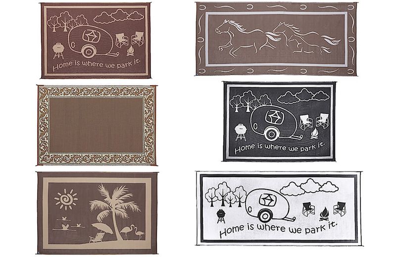 RV OUTDOOR MAT