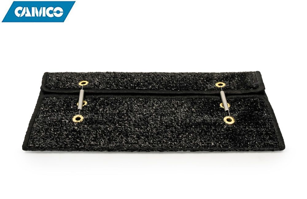 STEP RUG, Color/Material: Step Rug, Premium, Turf w/UV&amp;TPE, Hemmed 17.5"x 18" Black (E/F) (42915)