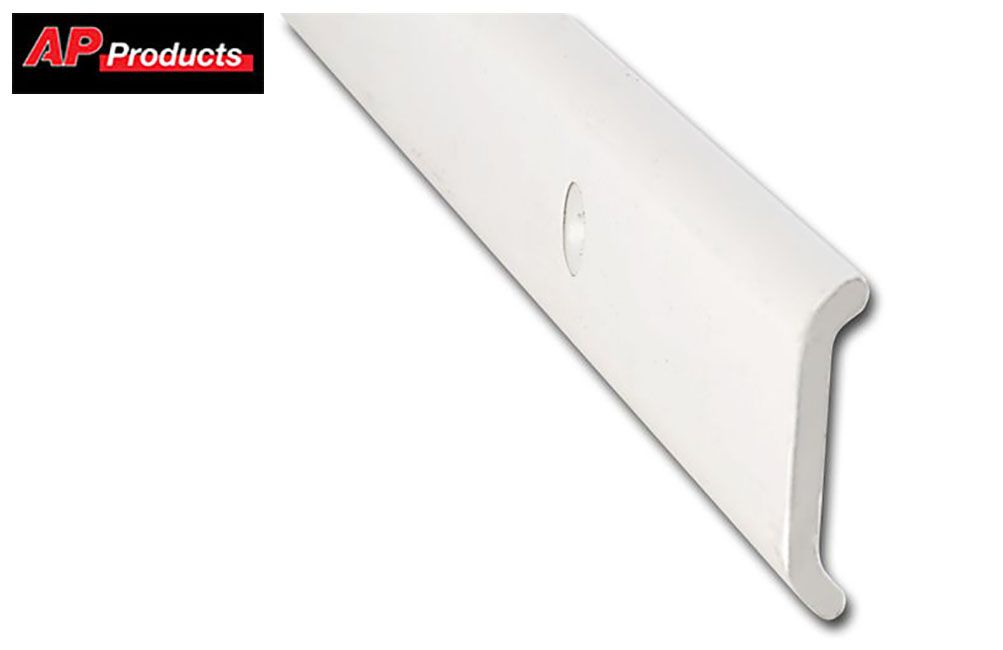 NON INSERT FLAT TRIM, Color/Size: White 8&#39; (021-87201-8)