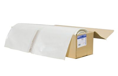 4.5 MIL POLY CLOSE OFF - WHITE