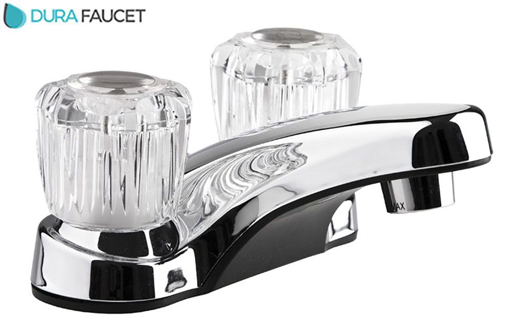 TWO HANDLE LAVATORY FAUCET