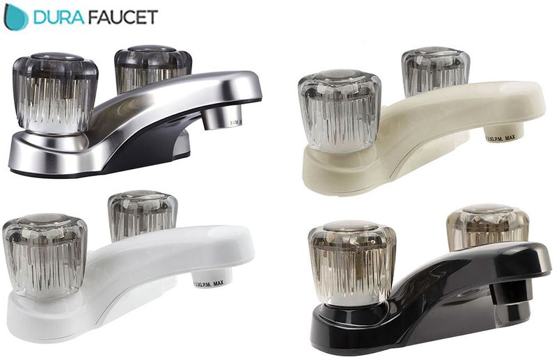 TWO HANDLE LAVATORY FAUCET