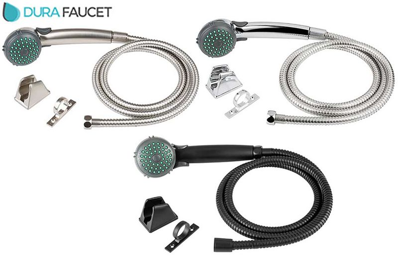 RV SINGLE FUNCTION SHOWER WAND AND HOSE