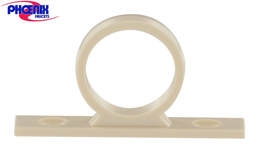 SHOWER HOSE GUIDE - WHITE