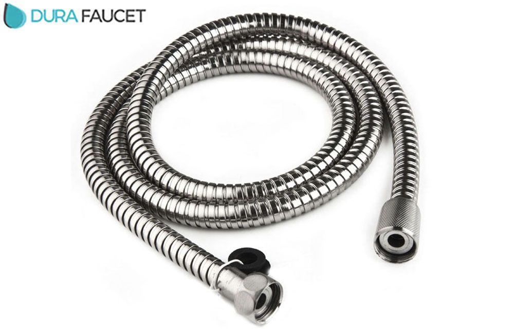 HOSE - 60" STAINLESS STEEL RV SHOWER, Color: Chrome (DF-SA200-CP)