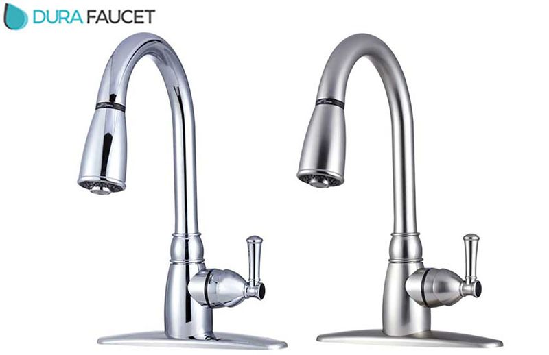 NON-METALLIC PULL-DOWN KITCHEN FAUCET
