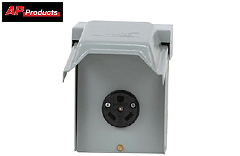 RV POWER OUTLET 120V (30/50 AMP), AMP: 30 AMP (U013P)