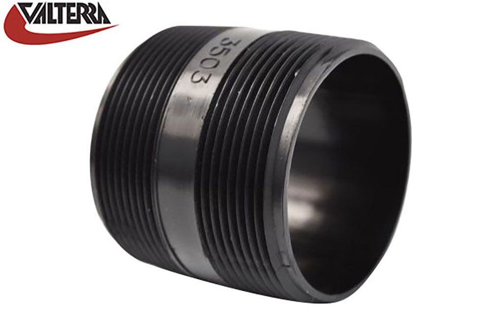 ABS THREADED NIPPLE, Size: 3" x 3" (T3503)