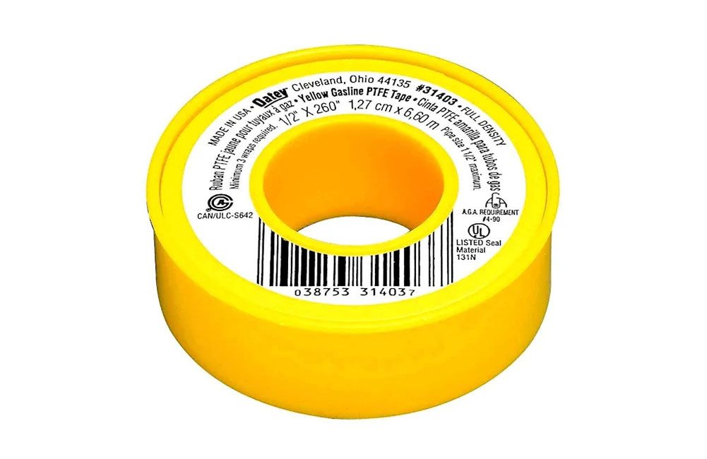 TEFLON TAPE - YELLOW GAS