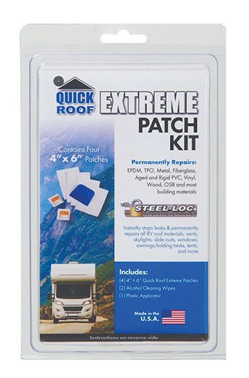 QUICK ROOF EXTREME PATCH KIT 4" X 6"