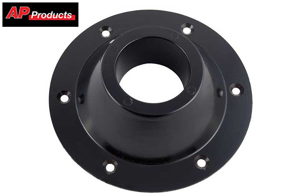 PEDESTAL TABLE LEGS, SURFACE MOUNT PEDESTAL BASE, Color: Black (013-1119B)