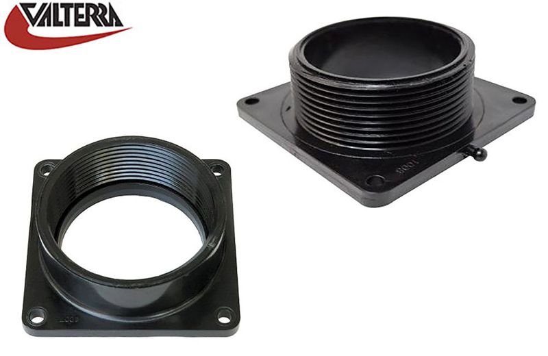 3" THREAD FLANGE (ABS)