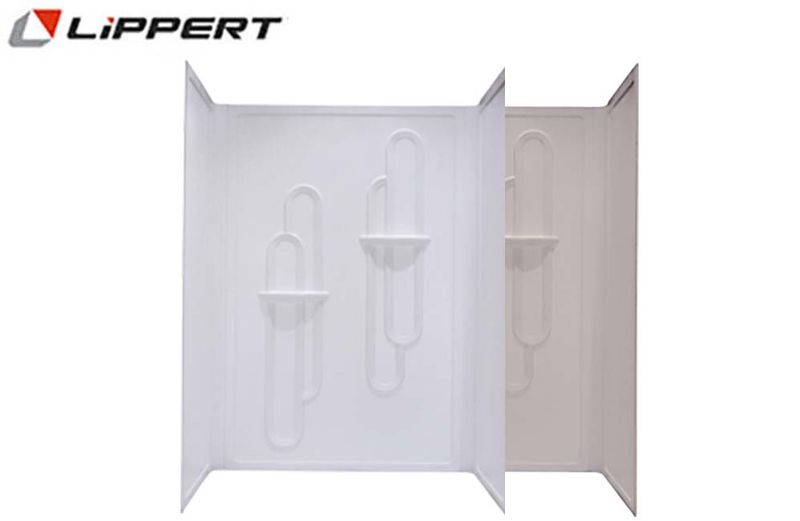 3-PC SHOWER SURROUND (27" x 54")