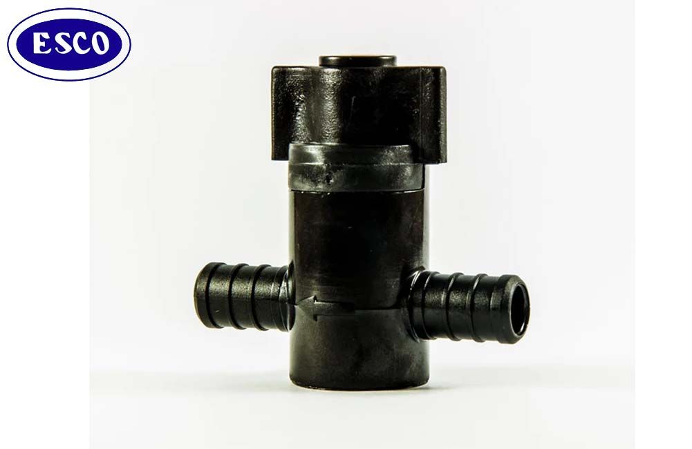 VALVE - STRAIGHT STOP (POLYMER)
