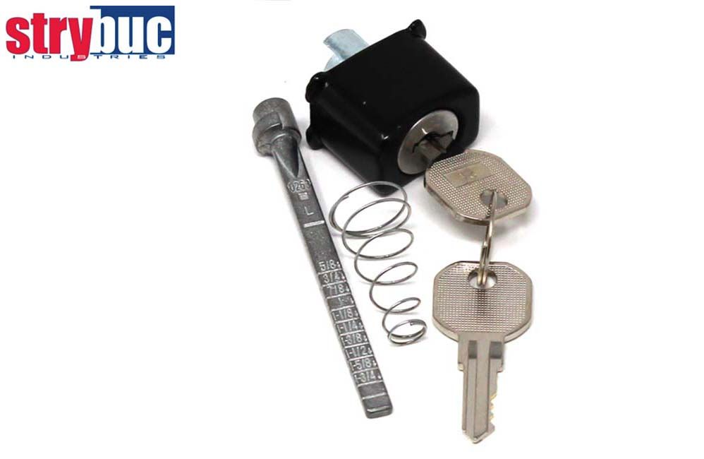 KEY PLUG FOR LATCH - BLACK