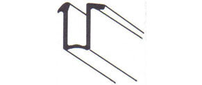 GLAZING CHANNEL - SQUARE