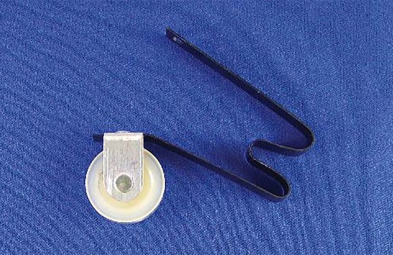 PATIO DOOR SCREEN ROLLER 2/PACK (#197C)