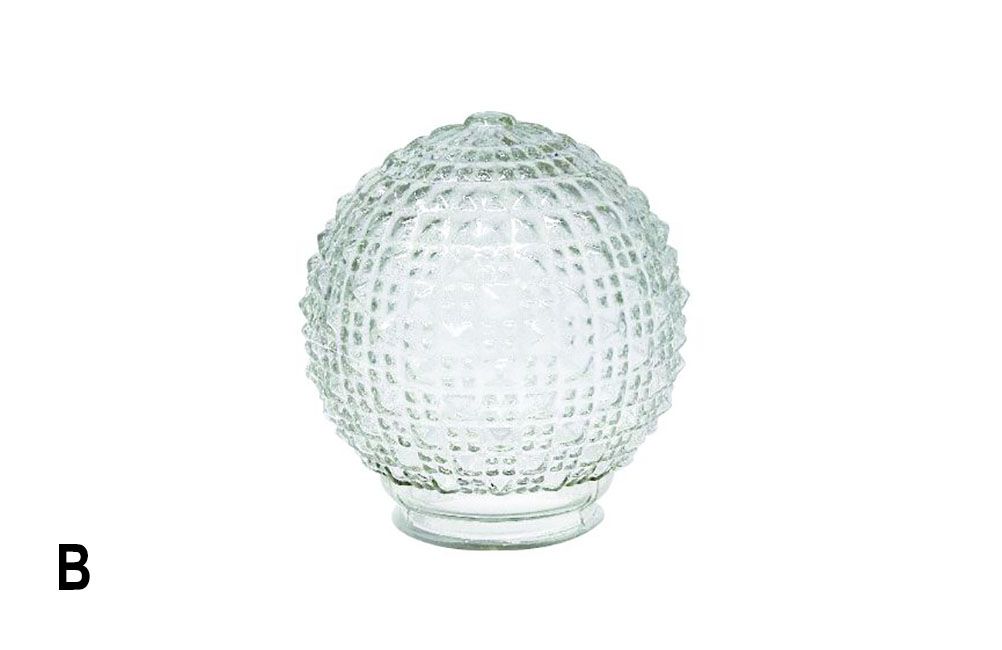 SHADE - REPLACEMENT, Shape/Size: (B) Crystal 283704