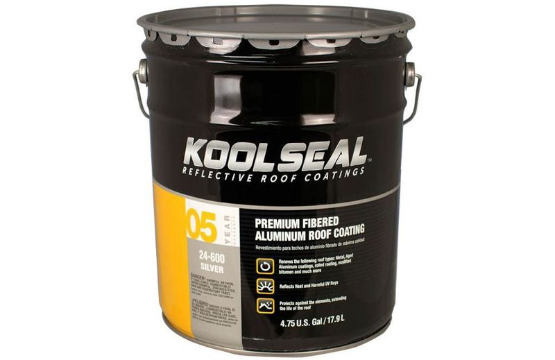 FIBERED ALUMINUM ROOF COATING