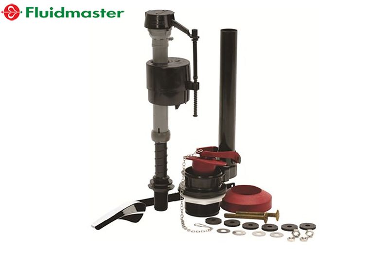 COMPLETE TOILET FILL AND FLUSH VALVE KIT