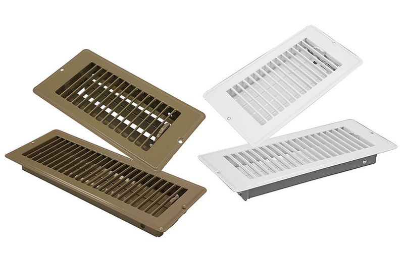 FLOOR REGISTERS - METAL