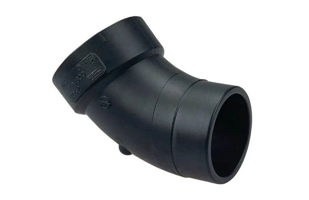 ELBOW - 45º STREET (ABS), Size: (1-1/2") 291008