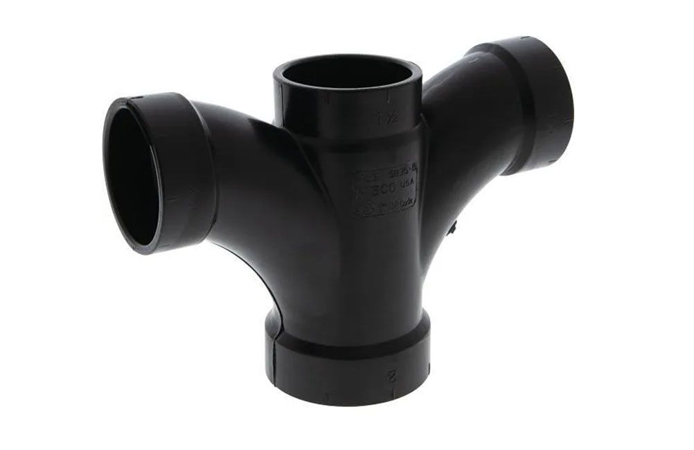 WYE - 3" DOUBLE COMBINATION (ABS)