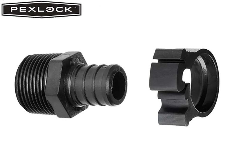 ADAPTER - MALE (PEXLOCK)