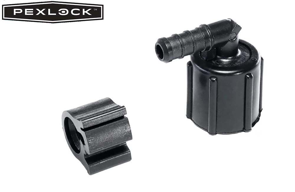 ELBOW - SWIVEL (PEXLOCK), Size: (3/8" x 1/2" FPT) 30817