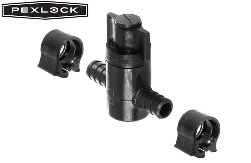 VALVE - STRAIGHT STOP (PEXLOCK)