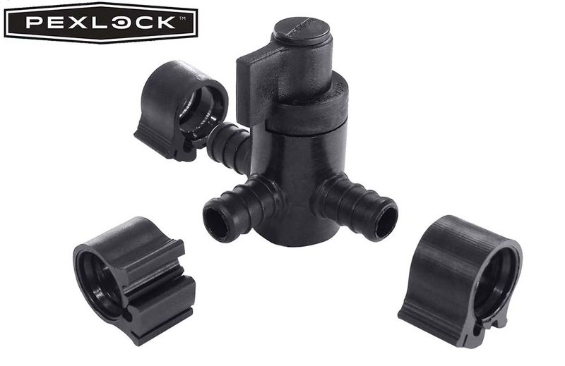THREE WAY VALVE - PEXLOCK