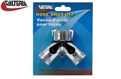 CONNECTOR - DOUBLE  Y w/SHUT OFF