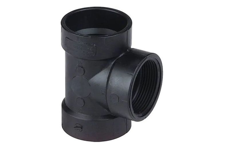 TEE - 2" CLEANOUT TEST (ABS)