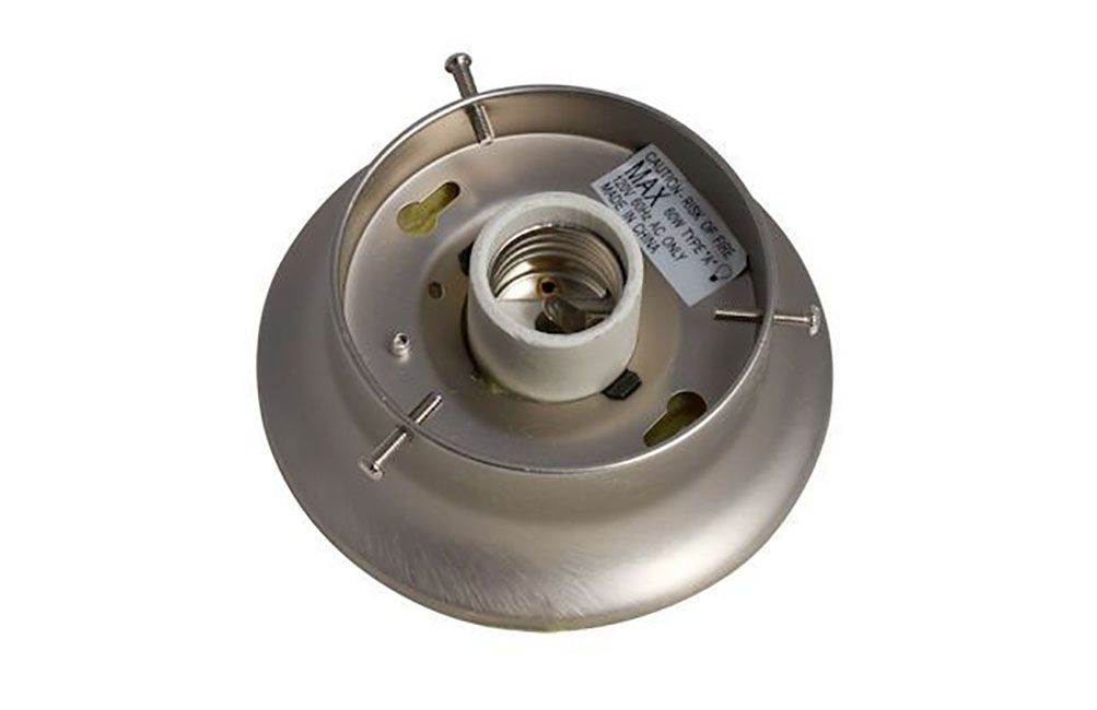 3 1/4" FIXTURE HOLDER - BRUSHED NICKEL