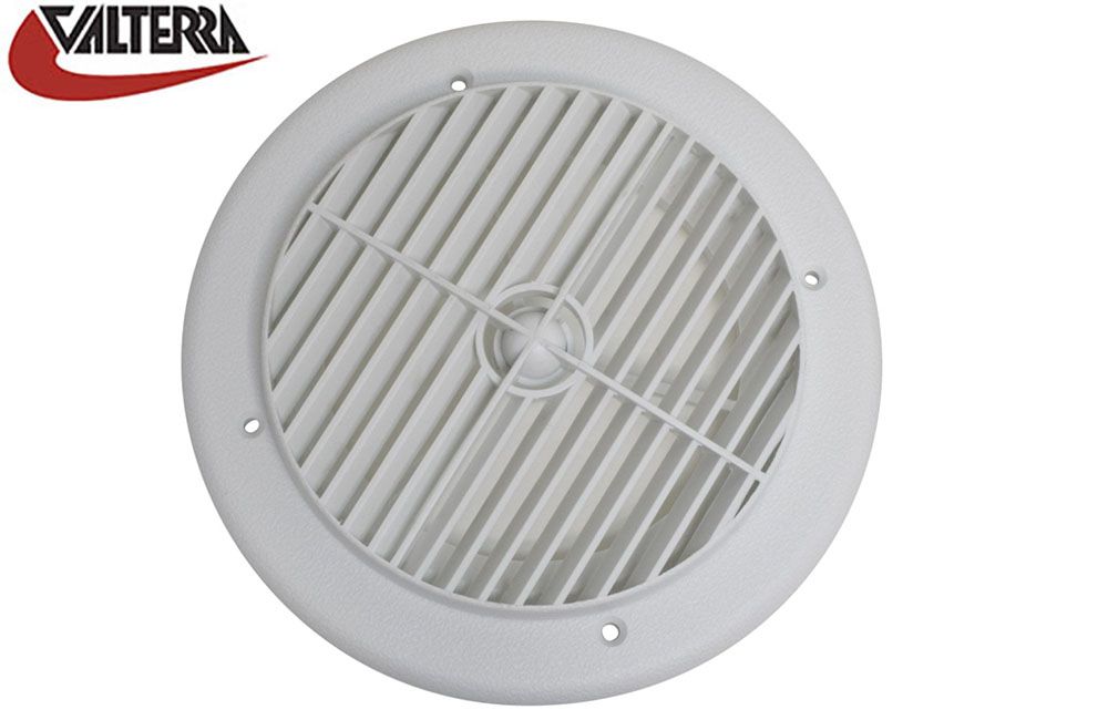 PORT - LOUVERED AIR, Color: White (A10-3355VP)