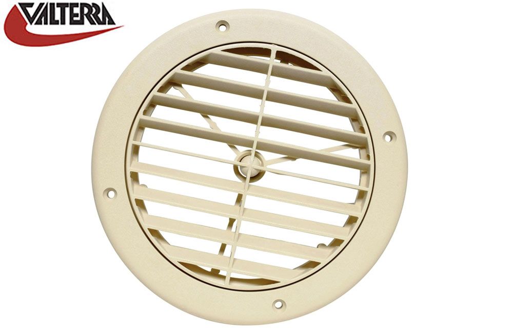VENT - A/C LOUVERED, Color/Collar: Beige (1/4" collar) A10-3362VP