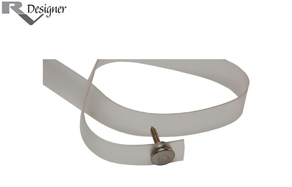 TIEBACK - CLEAR (18")