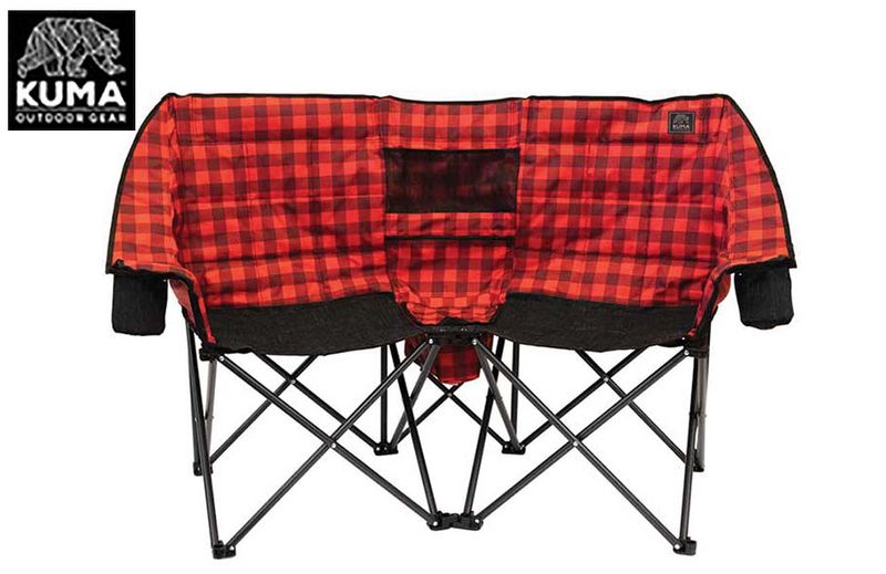 KOZY BEAR CHAIR - RED/BLACK