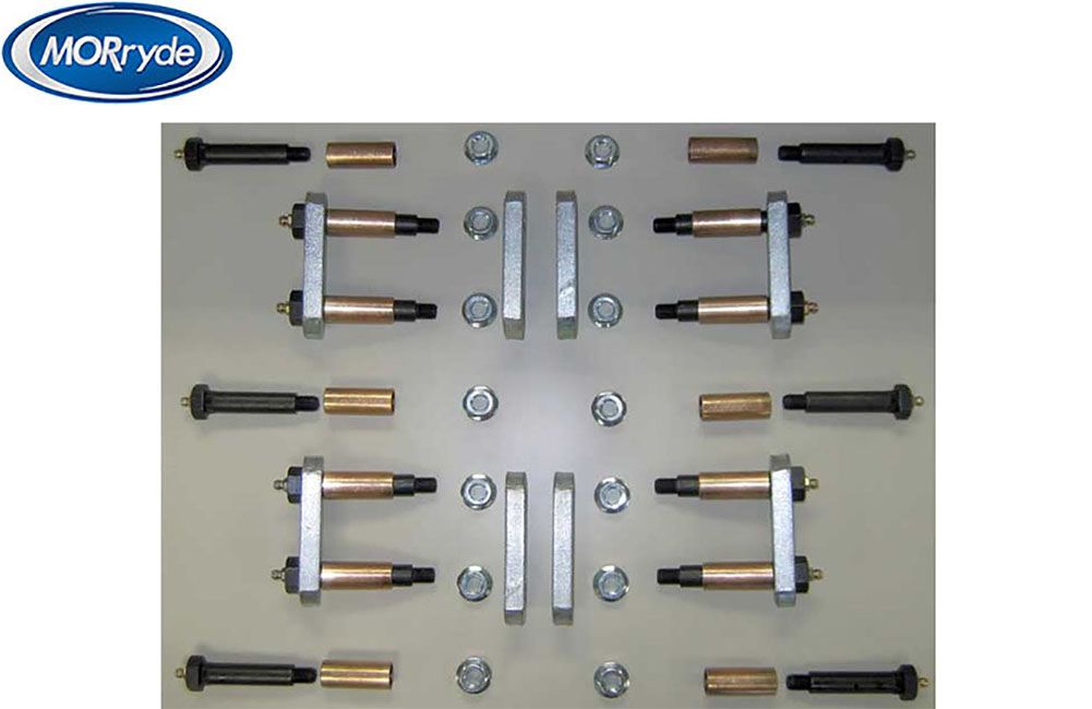 UPGRADE KIT - HEAVY-DUTY SHACKLE (MORryde), Axles: Tandem Axle 030347 (U012-016)